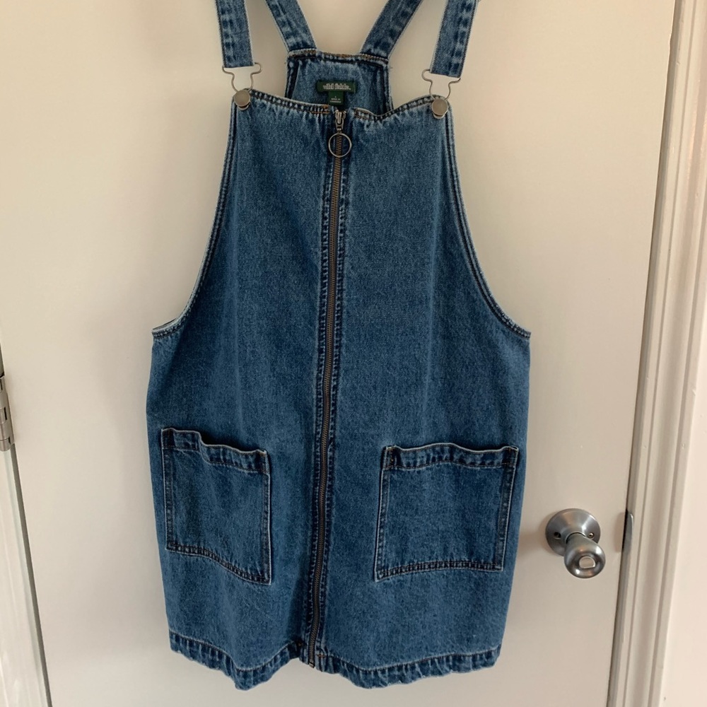 Denim Overall Dress